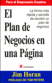 El Plan de Negocios en UNA Página